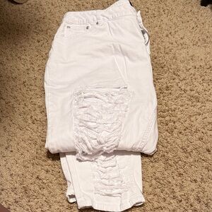 Ashley Stewart White Skinny Jeans